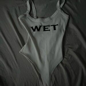 Women's White Swimsuit